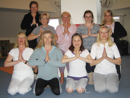 ドリス先生とのヨガ教室